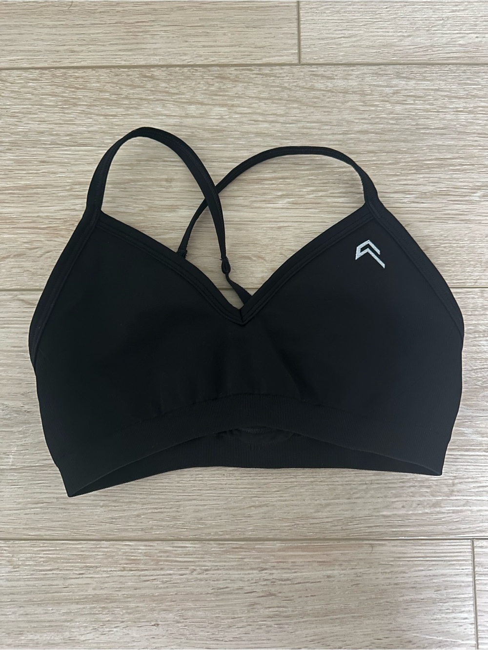 Oner Active Seamless Black Sports Bra Size XS